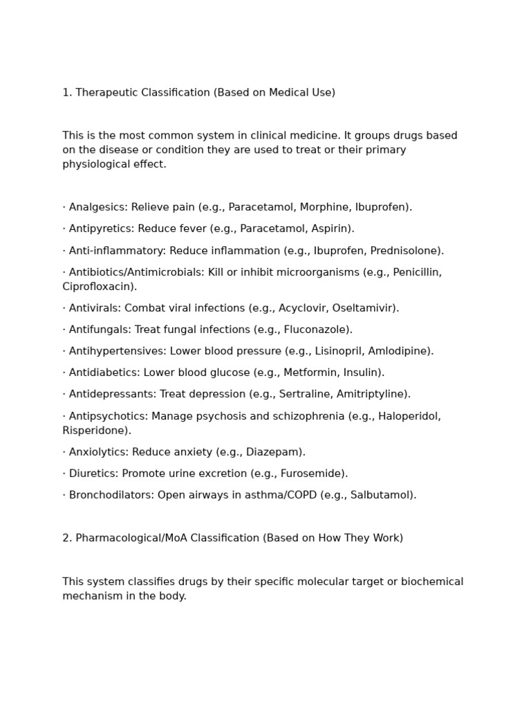 Drugs Classification by Test Yourself | PDF | Psychoactive Drugs | Narcotic