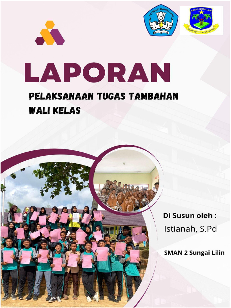 CONTOH Lap Program Kerja Wali Kelas | PDF