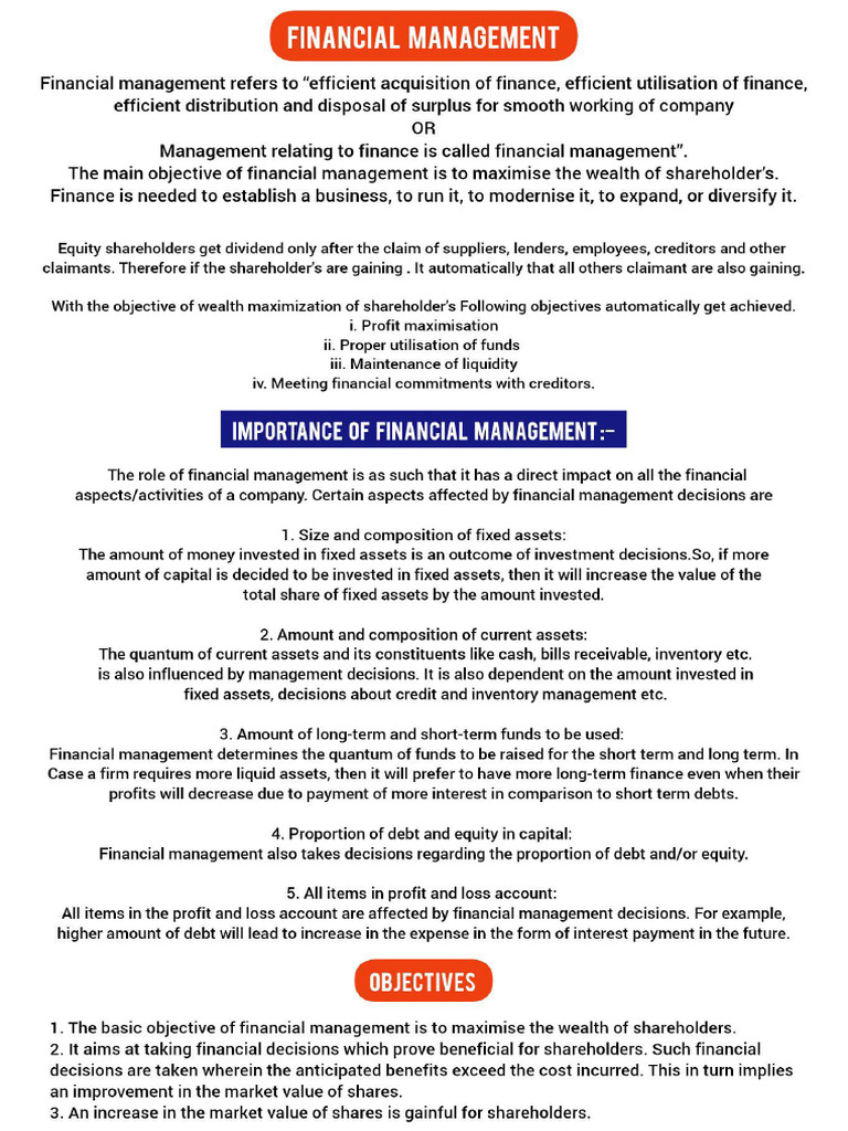 Financial Management | PDF
