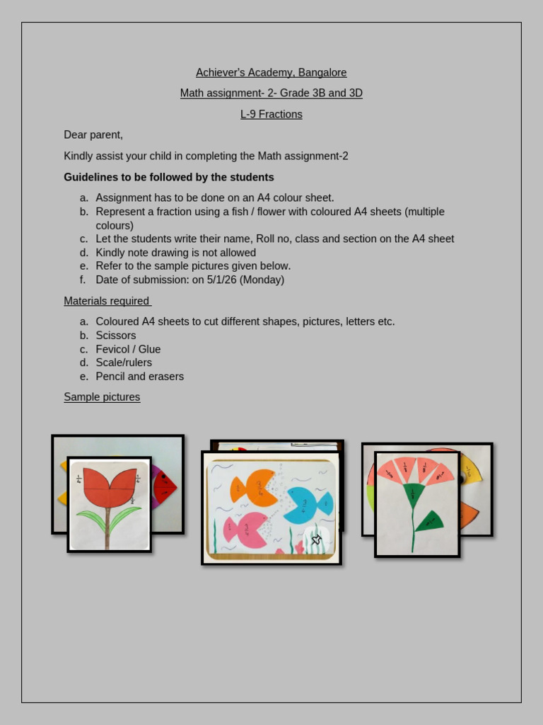 Math Assignment-2 3D&3B 1 | PDF