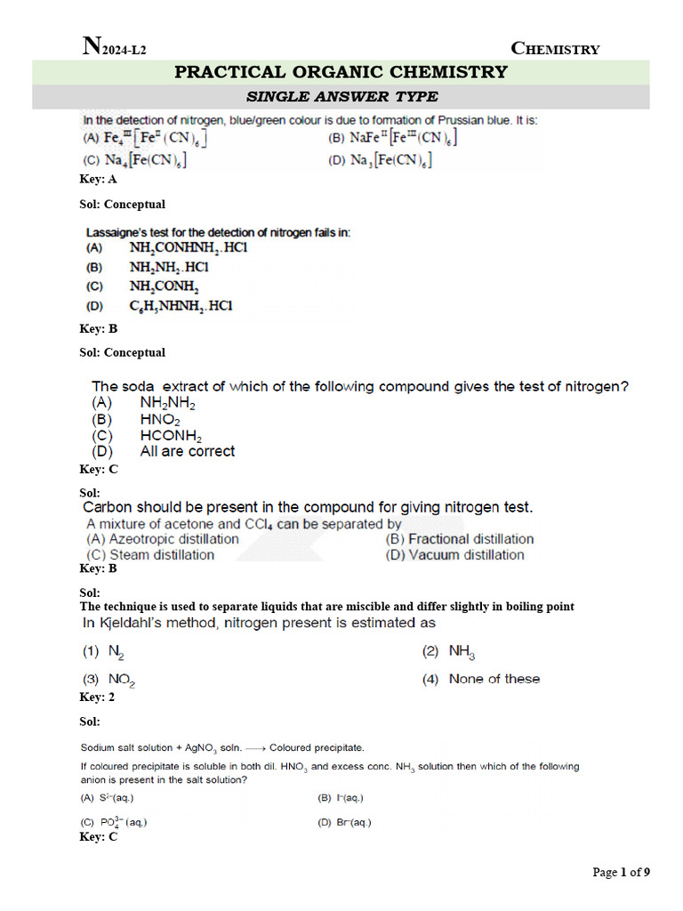 7.3 Practical Organic Chemistry (n2024-l2) | PDF | Chess Theory | Chess