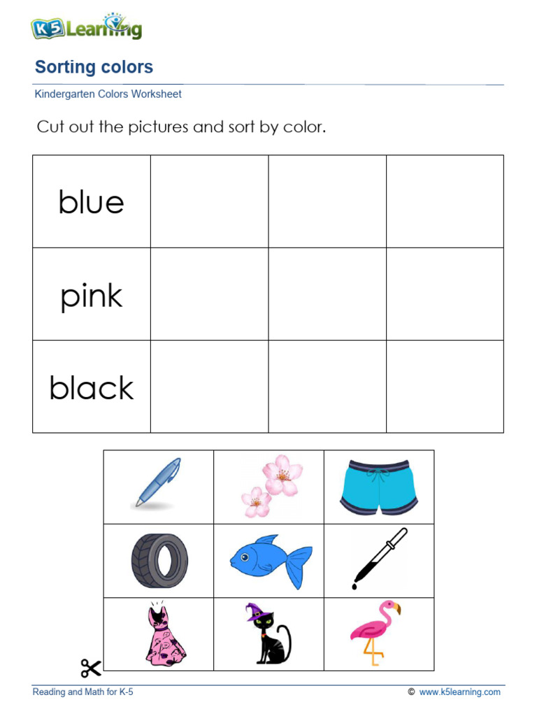 Sorting Colors | PDF