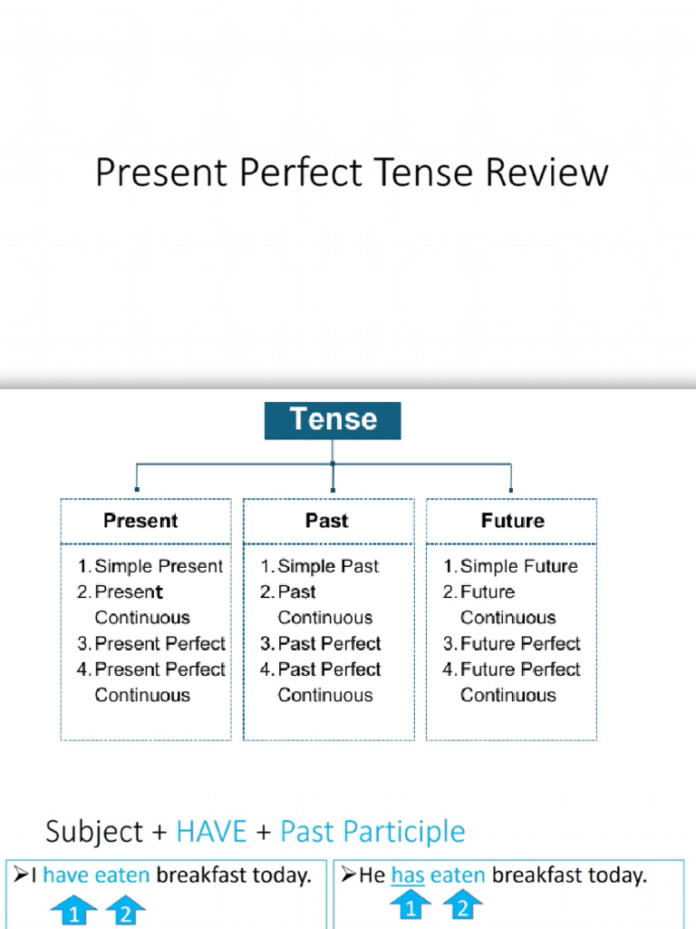 Present Perfect Tense | PDF