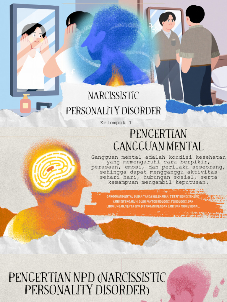 Mind Matters Mental Health Presentation in Soft Textured Illustration ...