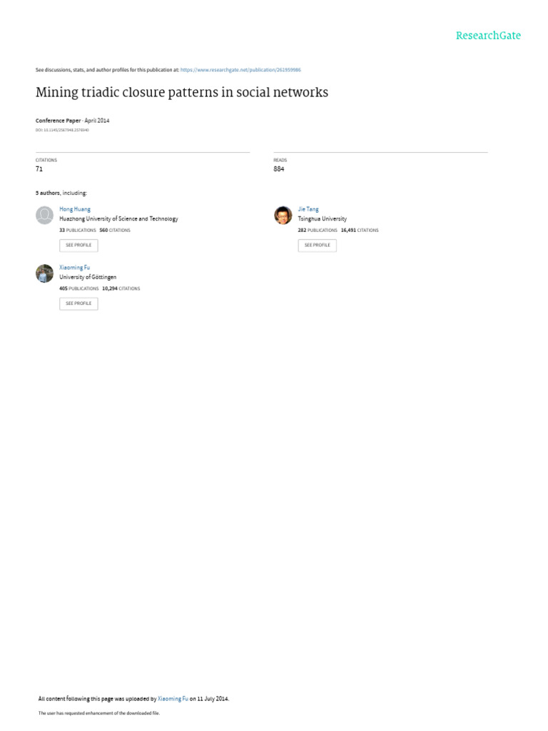 Tradic Closer | PDF | Social Network