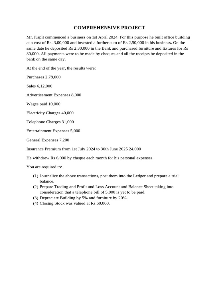 Project 11 Acc 2026 | PDF