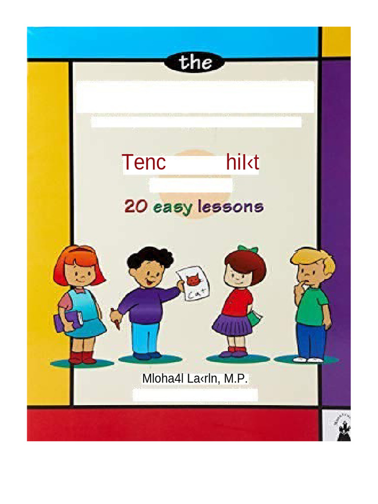 The Reading Lesson Teach Your Child To Read in 20 Easy Lessons Michael ...