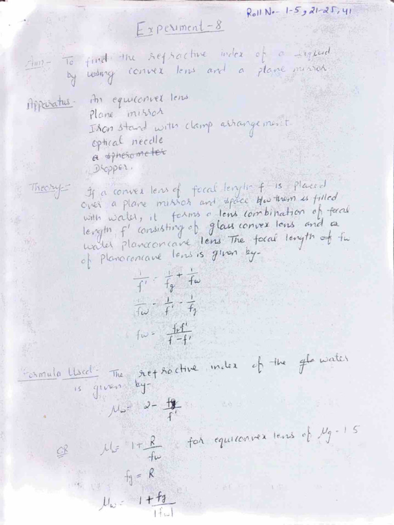 Experiment 8 | PDF