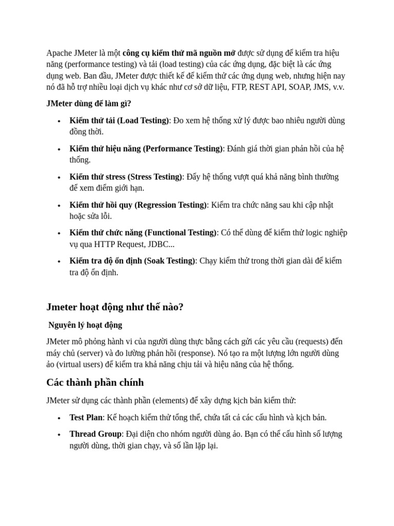 Jmeter | PDF