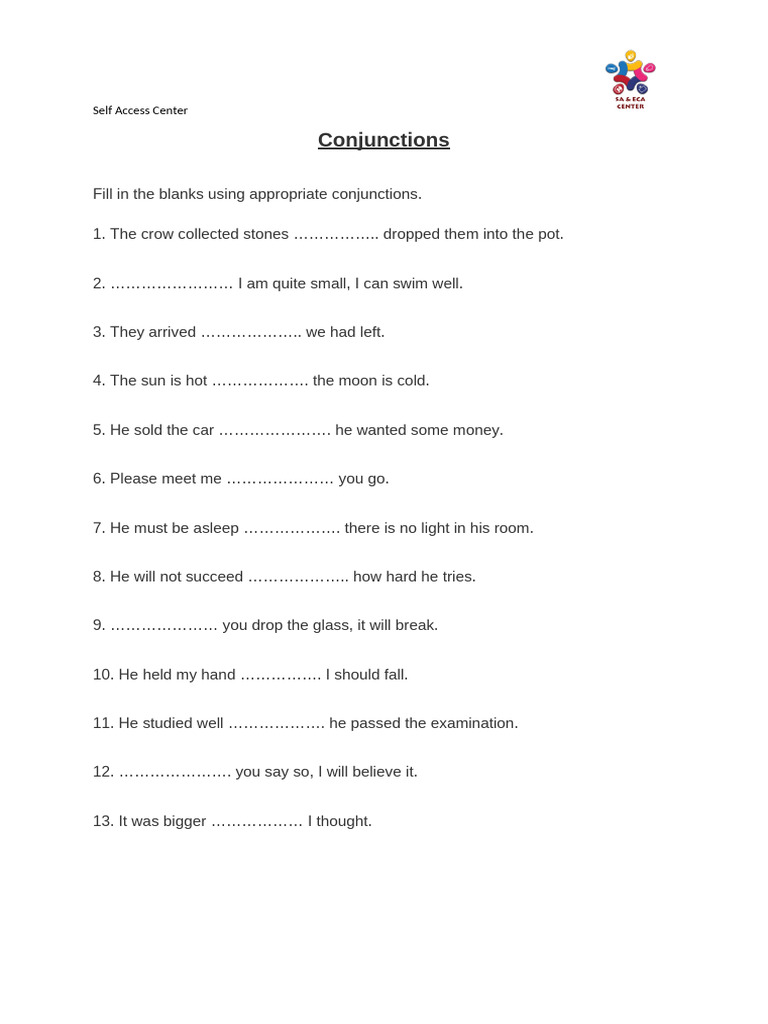 Conjunction s | PDF