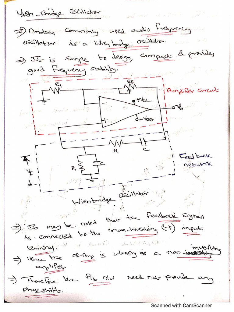 Module 3 Wien Bridge Oscillator | PDF