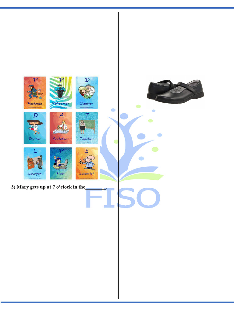 FISO International Round 2024 ENGLISH-Category 3 (G3-4) | PDF | Meal