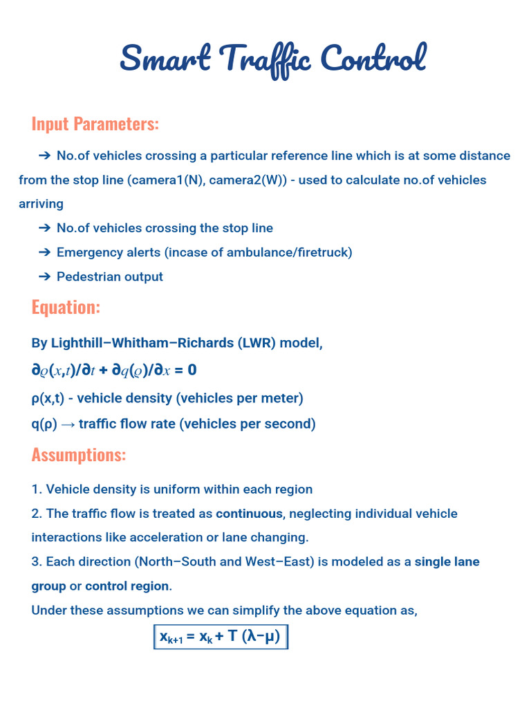Project Documentation (With Report) | PDF | Traffic Light | Computer ...