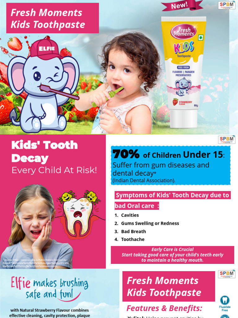 Modicare Kids ToothPaste | PDF | Oral Hygiene | Dental Anatomy