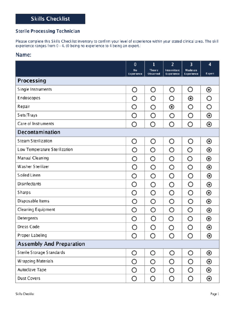 Benjamin Checklist | PDF