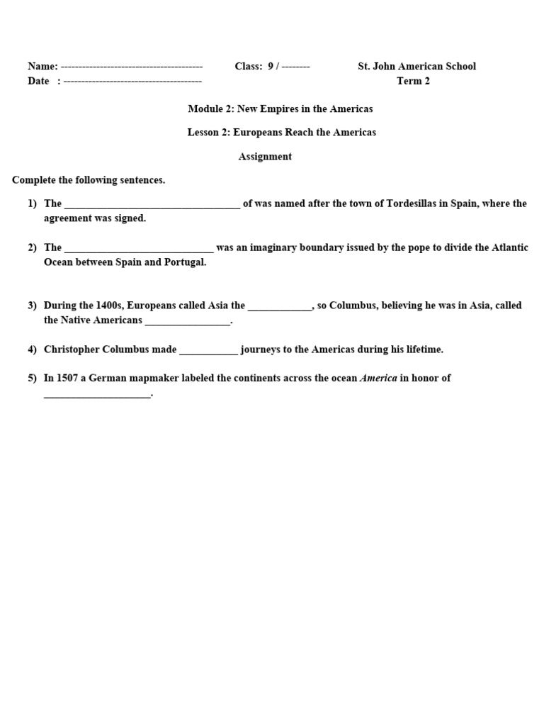 G9 M2 Term 2 Homework 3 | PDF