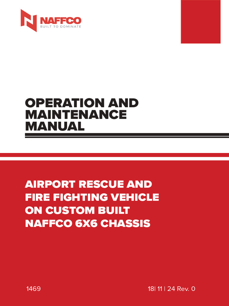 Operation and Maintenance Manual 1469_compressed | PDF | Leak | Safety
