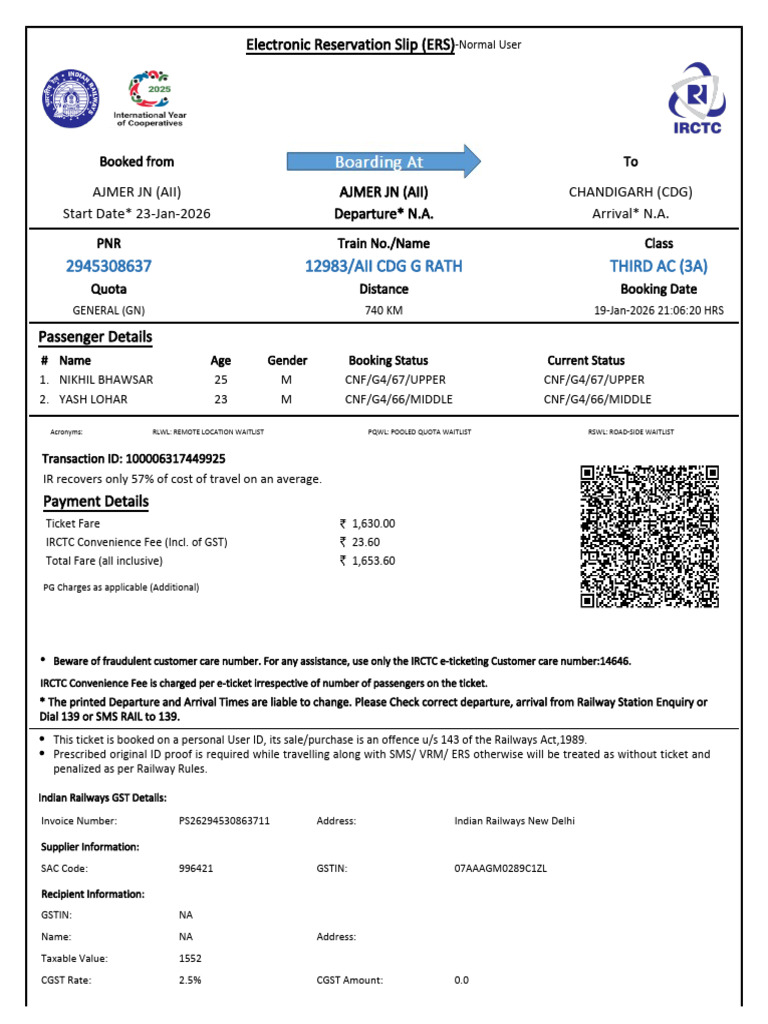 Ticket_2945308637 | PDF | Identity Document | Payments