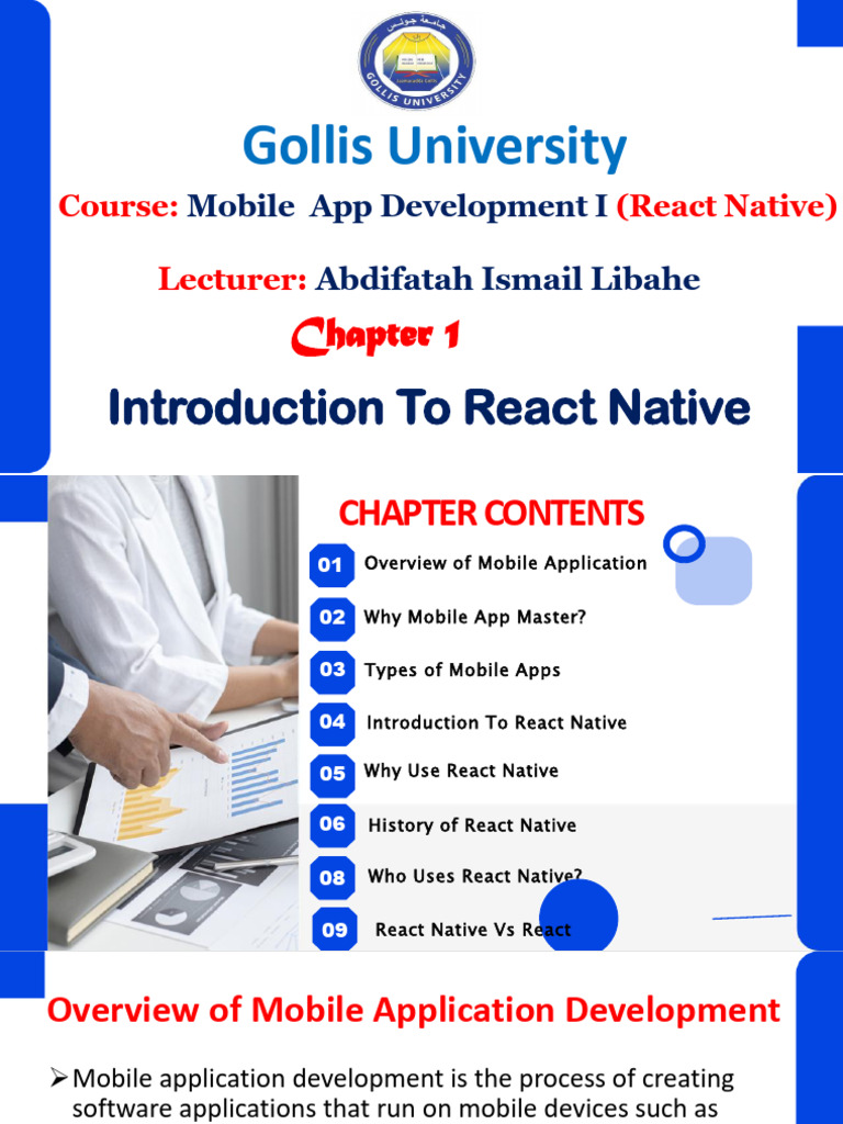 Chapter 1 Introduction To React Native | PDF | Mobile App | Cross ...