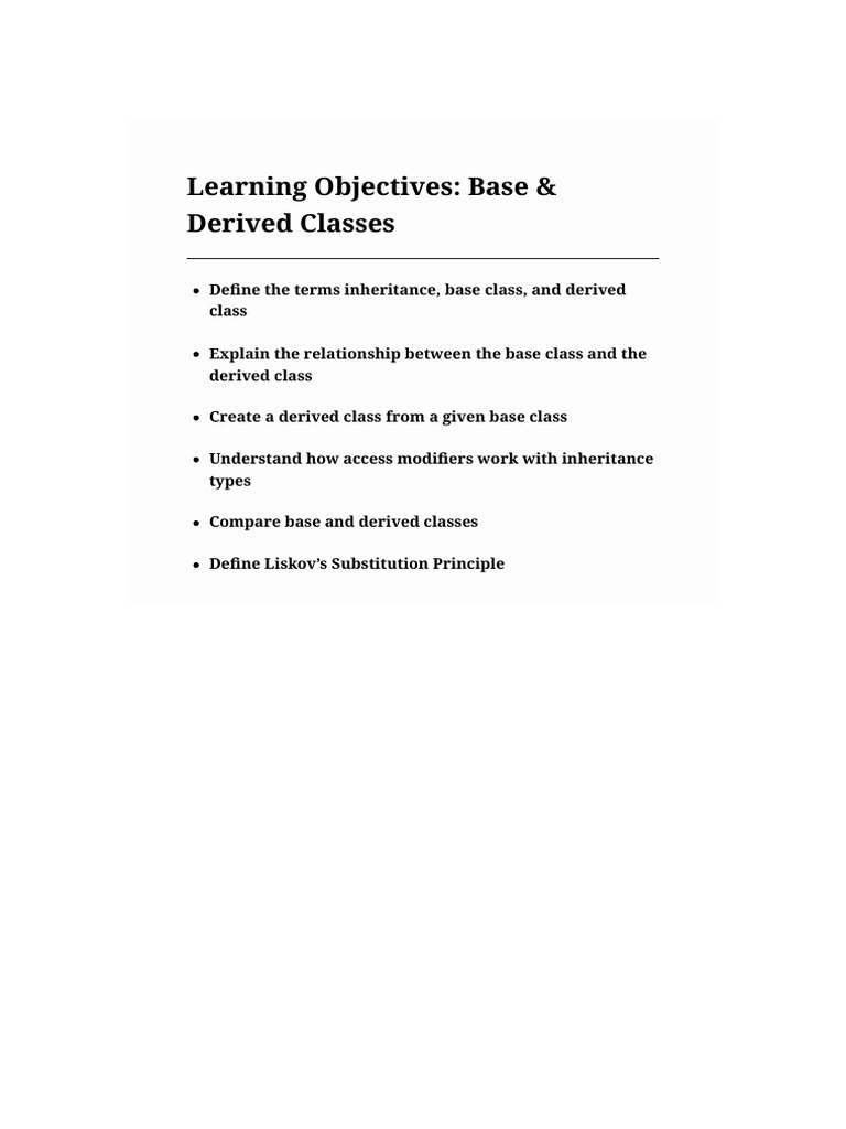 Inheritance BaseDerivedClasses CPP | PDF | Inheritance (Object Oriented ...