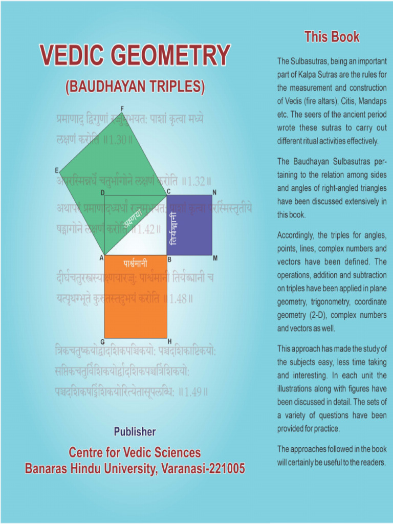 Vedic Geometry With Index | PDF | Trigonometric Functions | Trigonometry