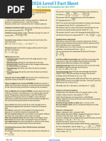 CFA Level 1 QuickSheet 2025 | PDF | Debt | Financial Economics