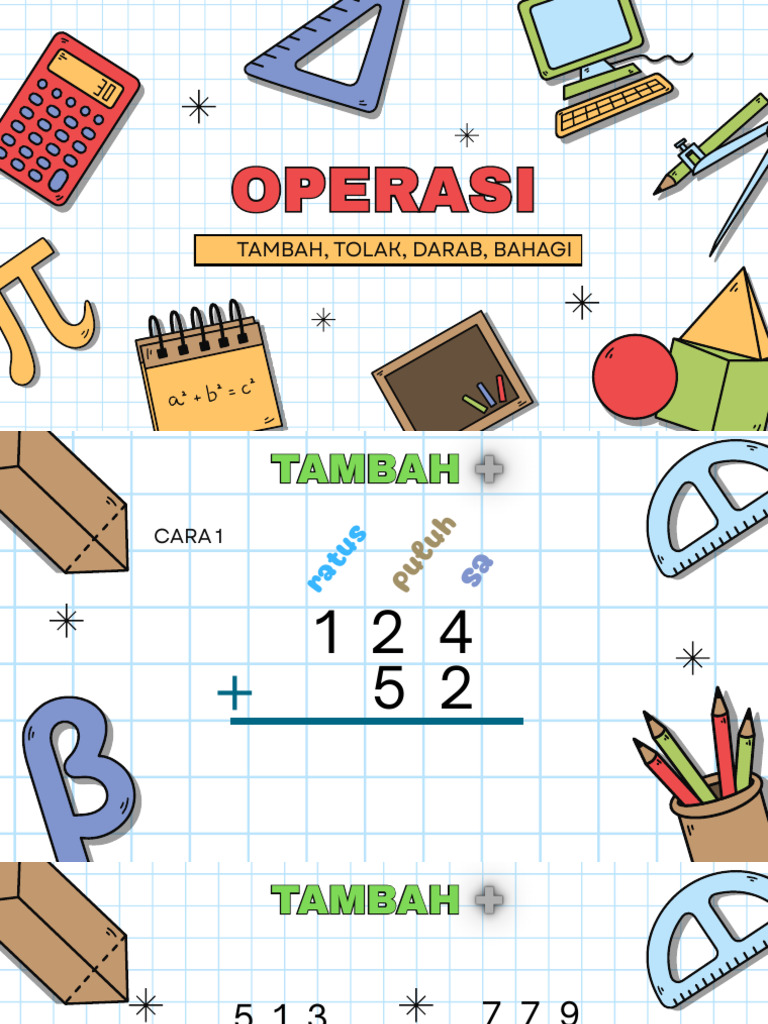 Red Blue and White Illustrated Mathematics Presentation | PDF ...