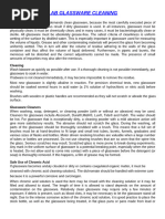 Sample Container Cleaning Protocol | PDF | Acid | Solvent