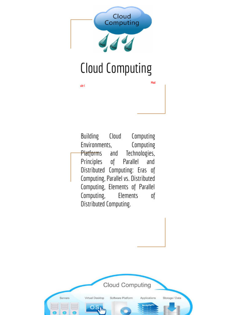 Mod 1 CloudComputing | PDF | Parallel Computing | Cloud Computing