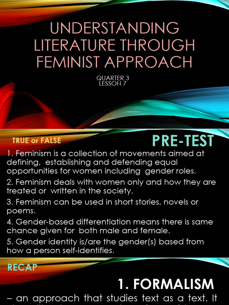 q3 Feminist Approach | PDF | Feminism | Gender Studies