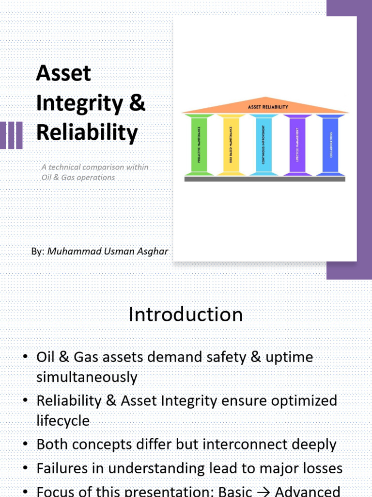 Asset Integrity & Reliability | PDF | Reliability Engineering | Corrosion