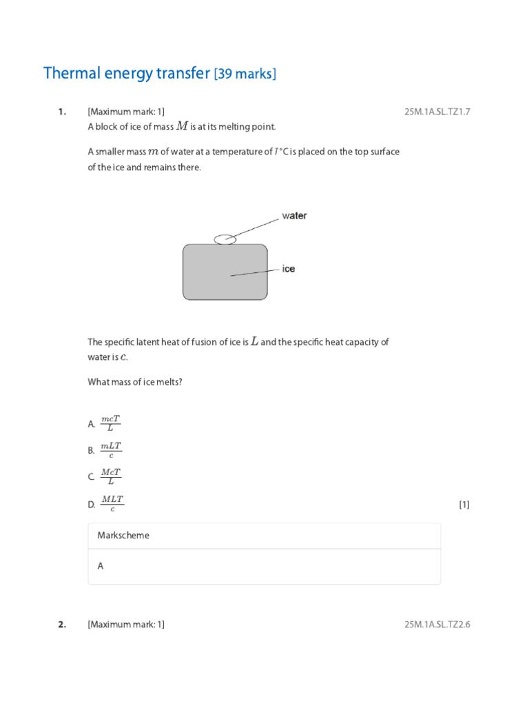 Thermal Energy Transfer | PDF | Temperature | Heat