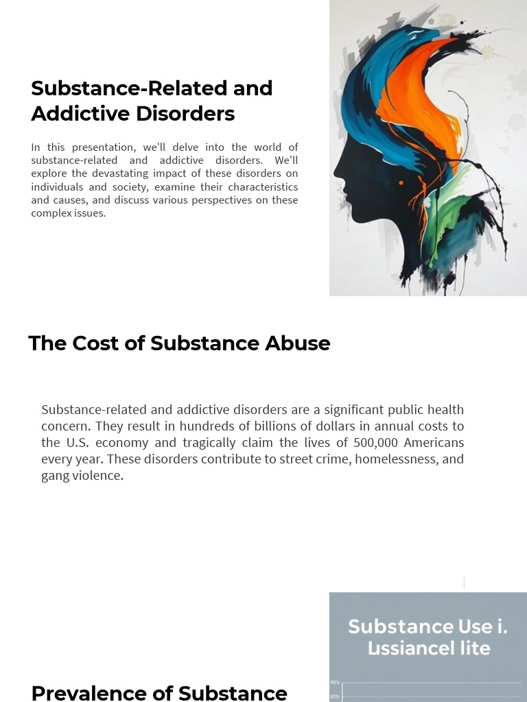 Substance Related and Addictive Disorders and Sexual Dysfunctions | PDF ...