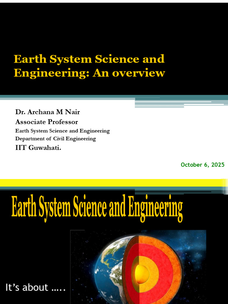 Earth System Sciences | PDF | Earth Sciences | Geology