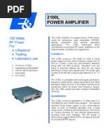2100L Power Amplifier