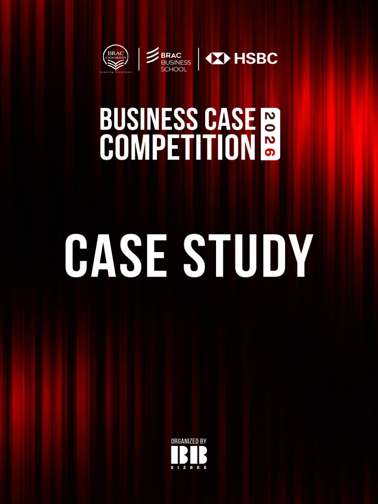 Business Case Competition 2026 Intra Round Case File | PDF