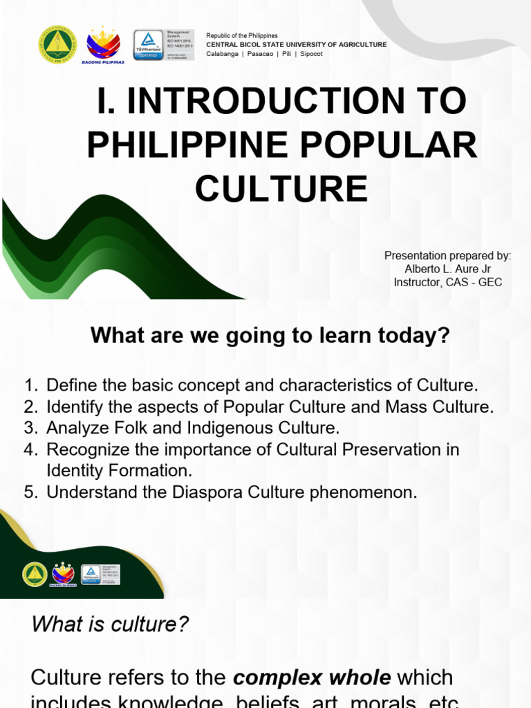 Chapter 1 Introduction To Philippine Popular Culture | PDF | Emotions ...