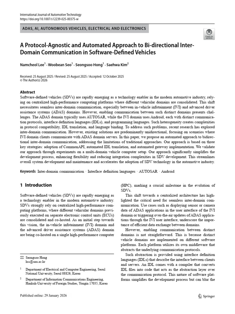 A Protocol-Agnostic and Automated Approach To Bi-D | PDF | Component ...
