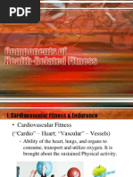 Components of Health Related Fitness