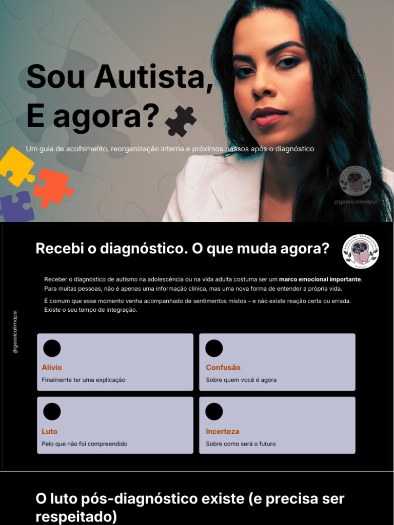 Ebook Sou Autista E Agora | PDF | Autismo | Psicologia