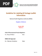 Excipients Labelling Guidelines EU | PDF