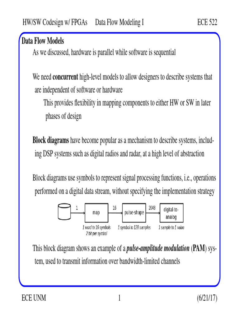 Data Flow Model1 | PDF | Electronic Engineering | Sampling (Signal ...