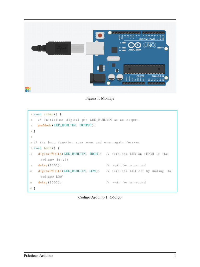 Arduino P1 | PDF