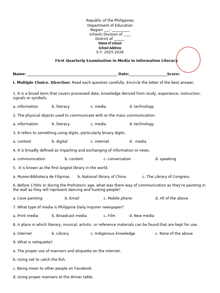 1st quarter | PDF | Information | Internet