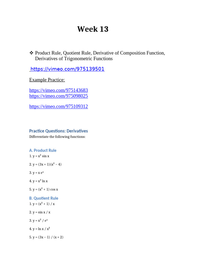 Week 13 | PDF