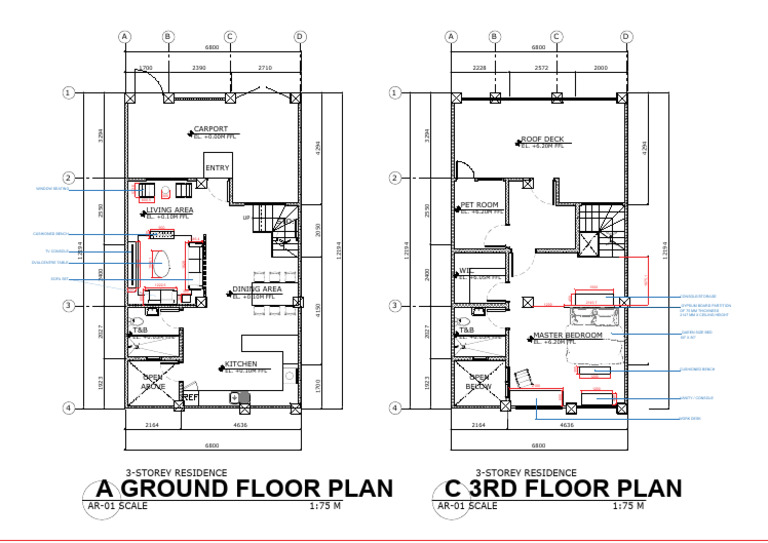 Sample Residential Floor Plan 2 Storey | PDF | Home | Interior Design