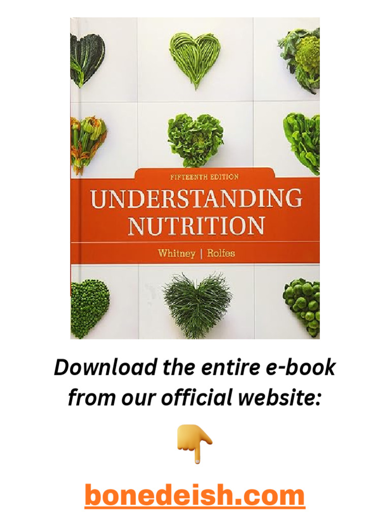 Understanding Nutrition - Standalone Book 15th Edition PDF | PDF
