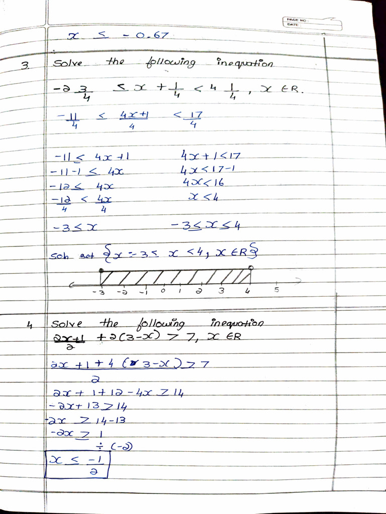Maths Notes 1 | PDF