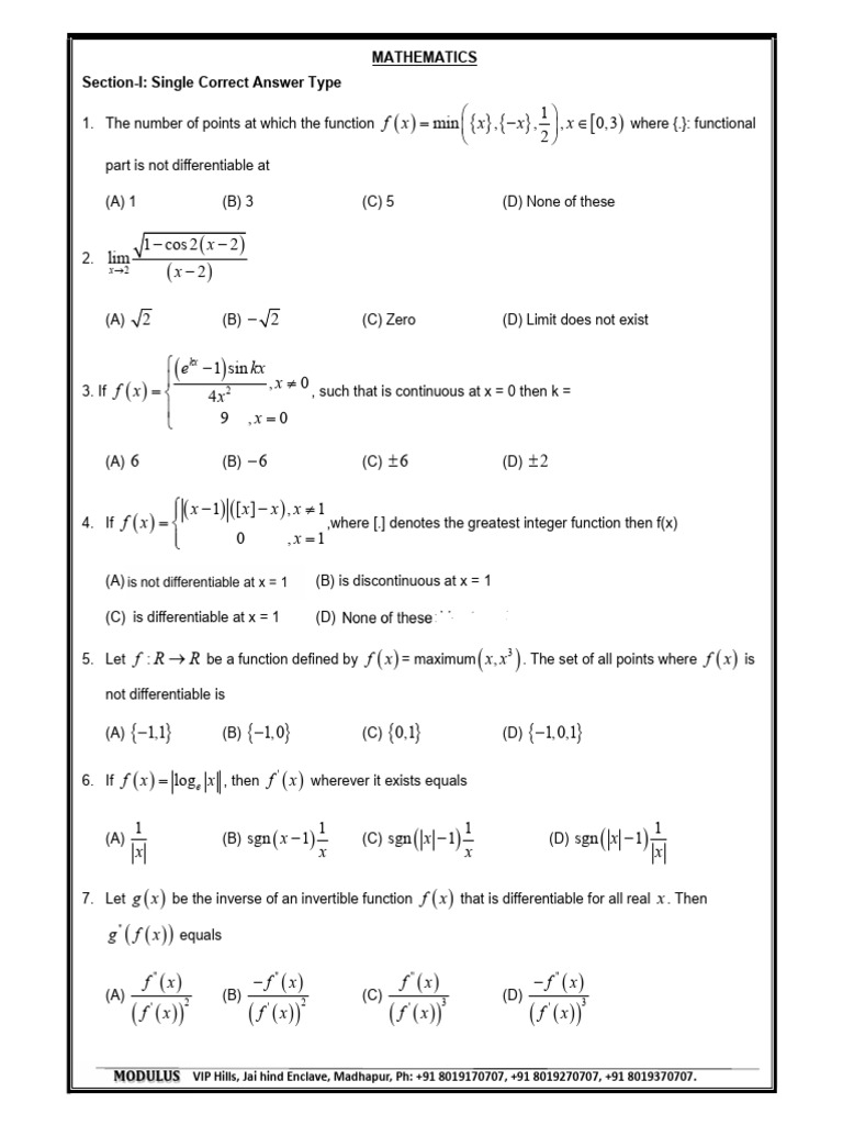 Question Paper With Key and Solutions 17.11.2025 | PDF | Rotation ...