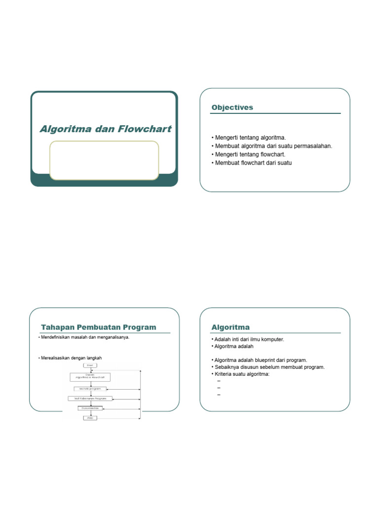 Algoritma Dan Flowchart | PDF